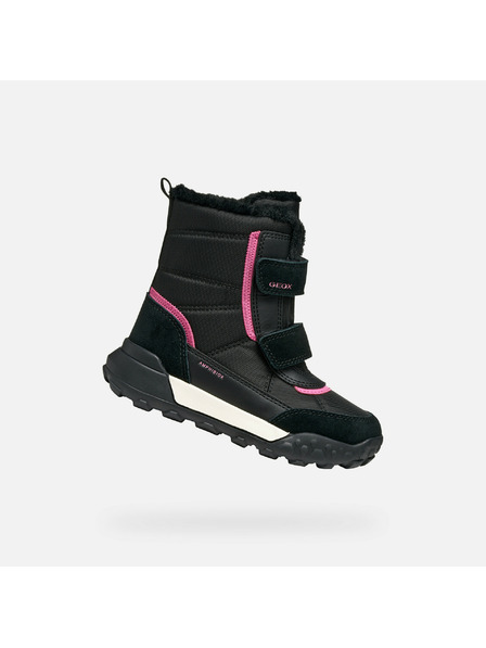 Geox Fekete lány bokacsizma Geox Trekkyup AB