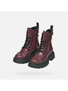 Geox Bordó lány bokacsizma Geox Maquinnens Girl