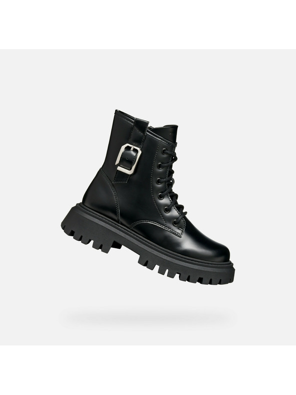 Geox Fekete lány bokacsizma Geox Maquinnens