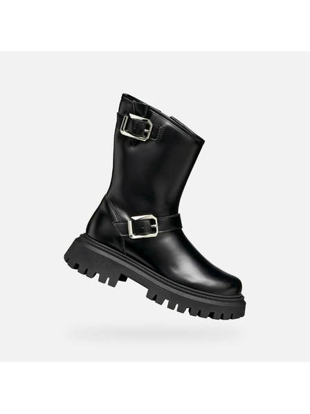 Geox Fekete lány bokacsizma Geox Maquinnens