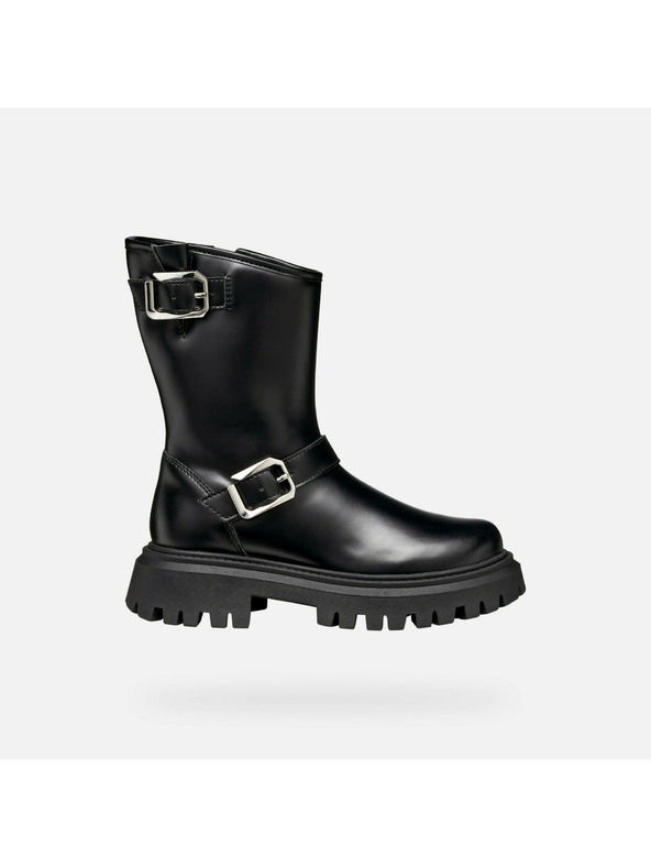 Geox Fekete lány bokacsizma Geox Maquinnens