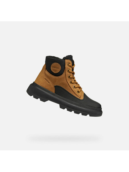 Geox Világosbarna fiú bokacipő Geox Kiddartah WPF