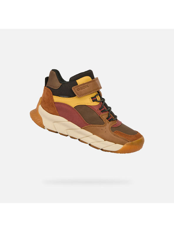 Geox Barna fiú bokacipő Geox Flexyper Pro Boy B