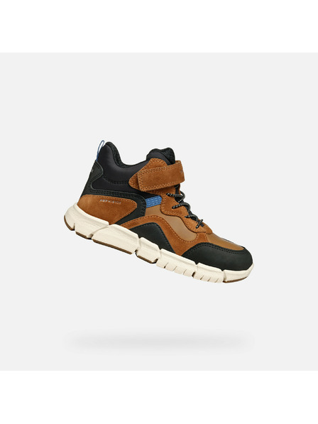 Geox Barna fiú bokacipő Geox Flexyper Boy B ABX