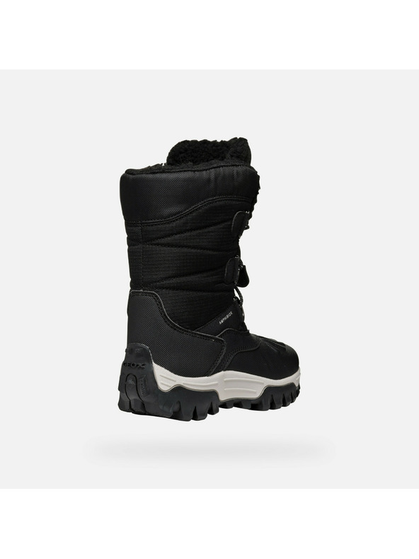Geox Fekete fiú téli cipő Geox Himalaya ABX