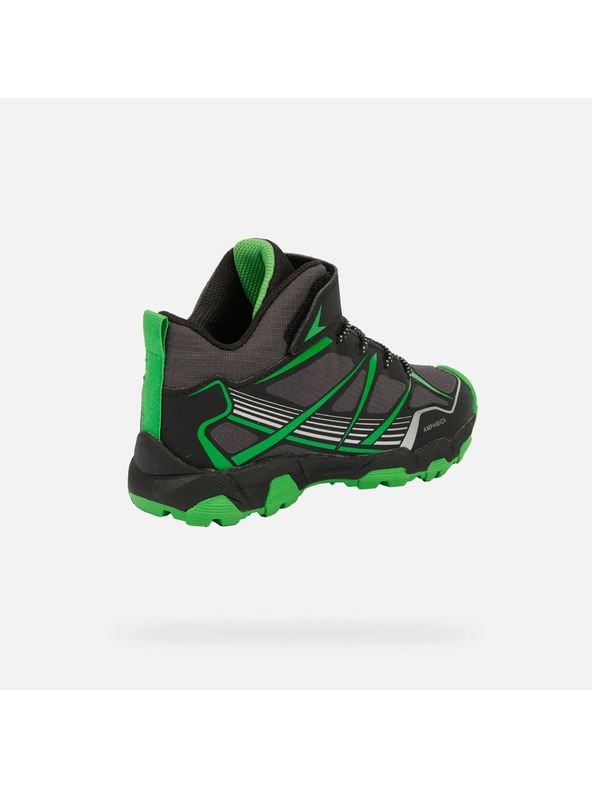 Geox Szürke fiú magasszárú cipő Geox Magnetar B ABX