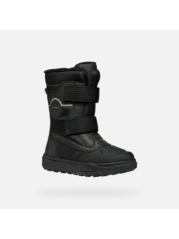 Geox Fekete fiú téli cipő Geox Bunshee PG A