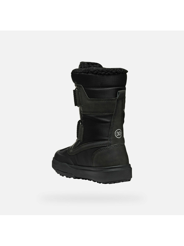 Geox Fekete fiú téli cipő Geox Bunshee PG A