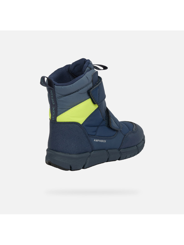 Geox Sötétkék fiú téli cipő Geox Flexyper Boy B ABX