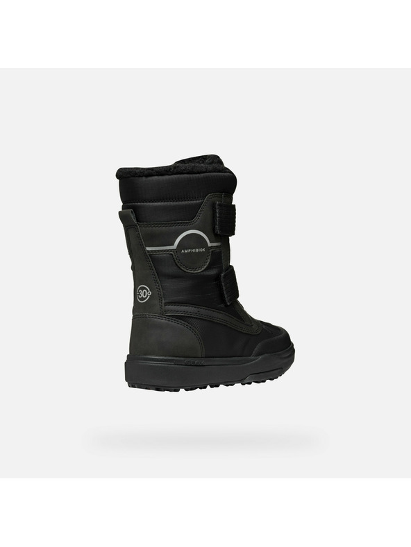 Geox Fekete fiú téli cipő Geox Bunshee PG A