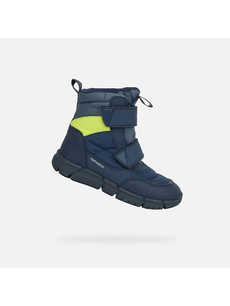 Geox Sötétkék fiú téli cipő Geox Flexyper Boy B ABX