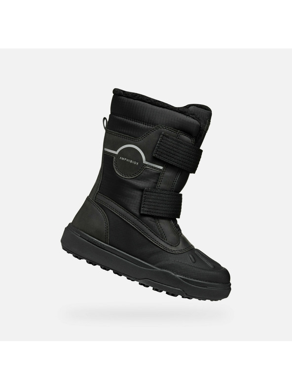 Geox Fekete fiú téli cipő Geox Bunshee PG A