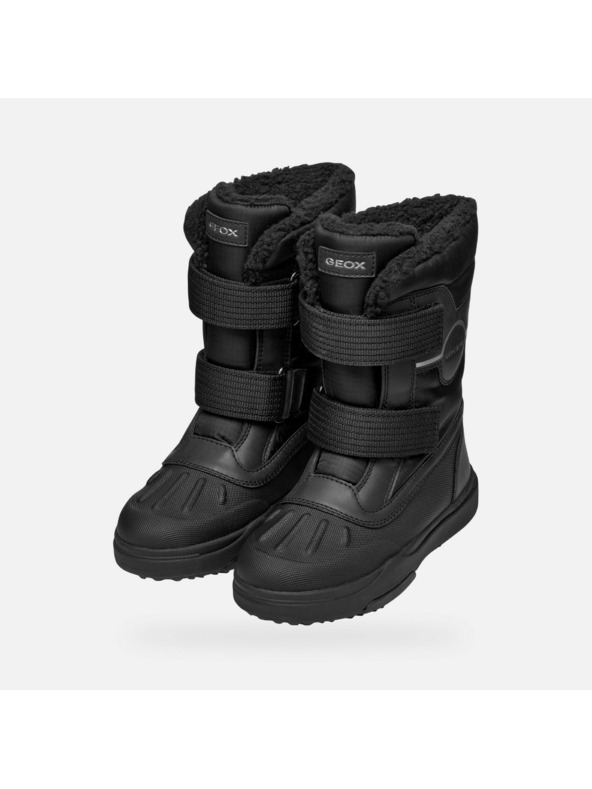 Geox Fekete fiú téli cipő Geox Bunshee PG A