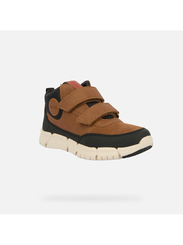 Geox Barna fiú magasszárú cipő Geox Flexyper Boy