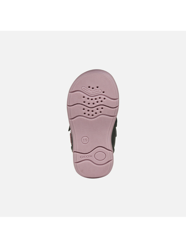 Geox Fekete bébi cipő első lépésekhez Geox Zapito