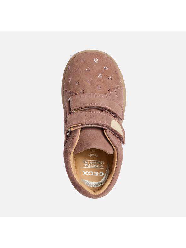 Geox Rózsaszín bébi cipő első lépésekhez Geox Macchia Girl