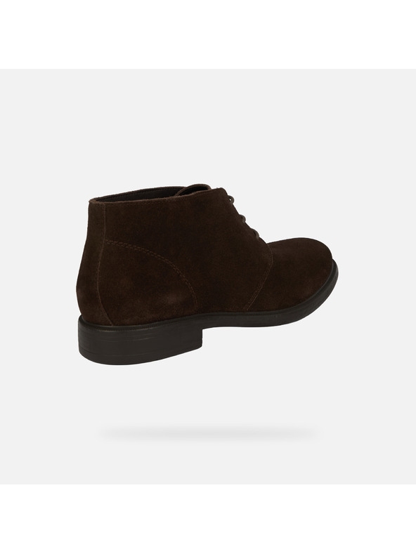 Geox Sötétbarna férfi bokacsizma Geox Terence