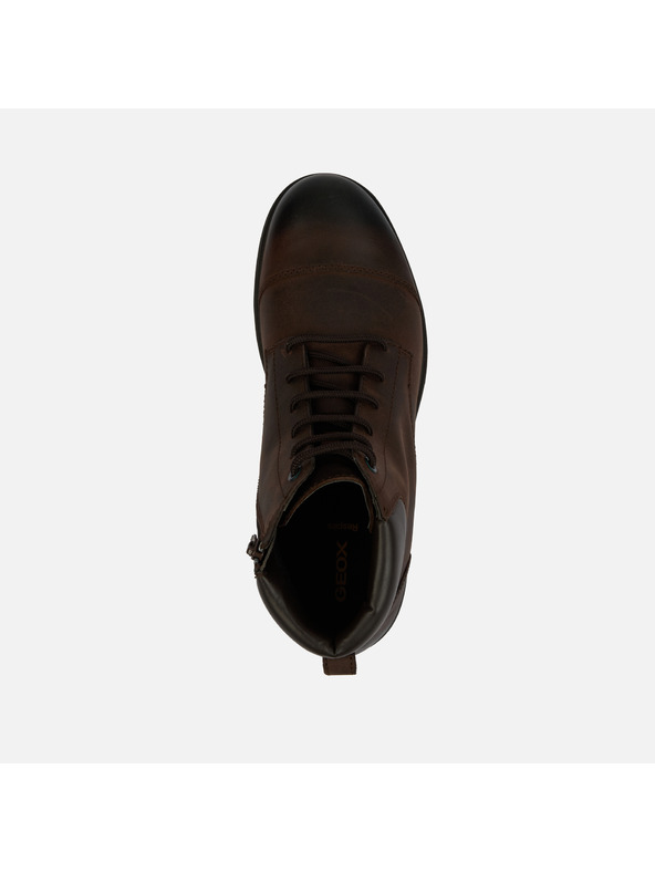 Geox Sötétbarna férfi bokacsizma Geox Rhadalf