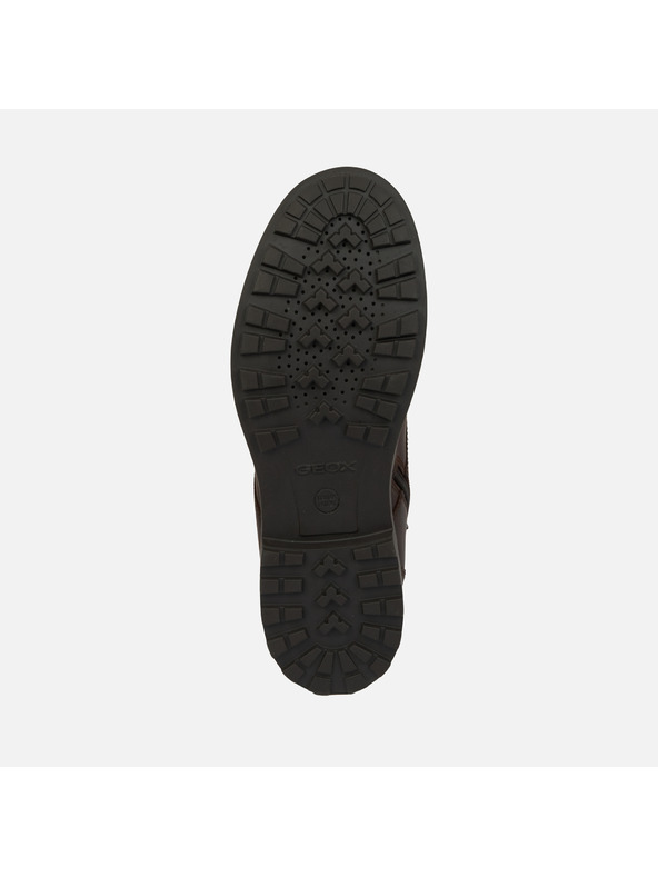 Geox Sötétbarna férfi bokacsizma Geox Rhadalf