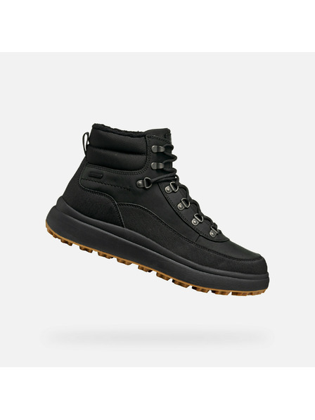 Geox Fekete férfi bokacsizma Geox Granito + Grip B A