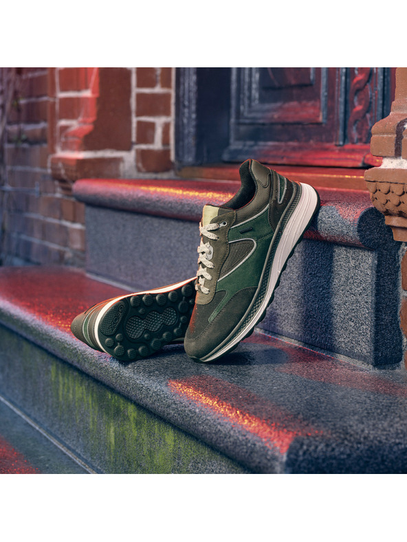 Geox Zöld férfi sportcipő Geox Spherica Actif X1