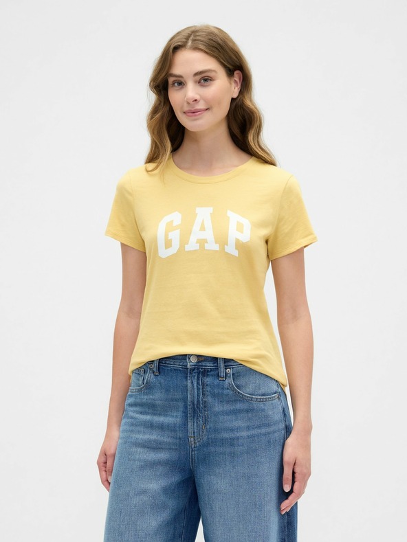 GAP GAP logó v-ss camo arch póló