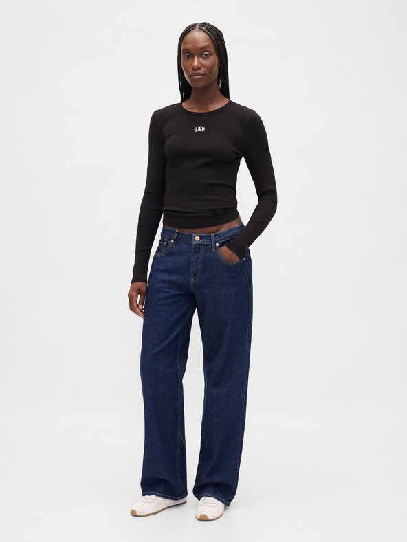 GAP Bordás póló logóval GAP