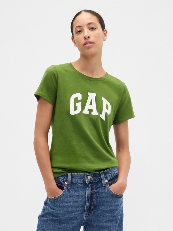 GAP GAP logó v-ss camo arch póló