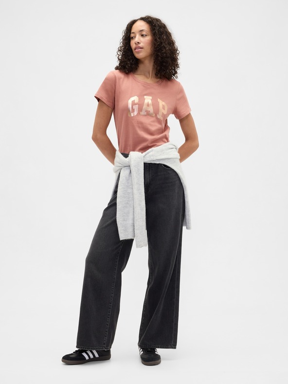 GAP GAP logó v-ss camo arch póló