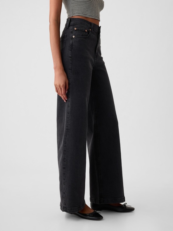 GAP Jeans High Rise Stride Wide GAP