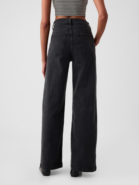 GAP Jeans High Rise Stride Wide GAP