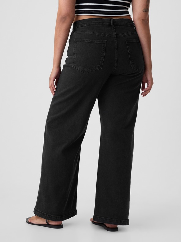 GAP Jeans High Rise Stride Wide GAP