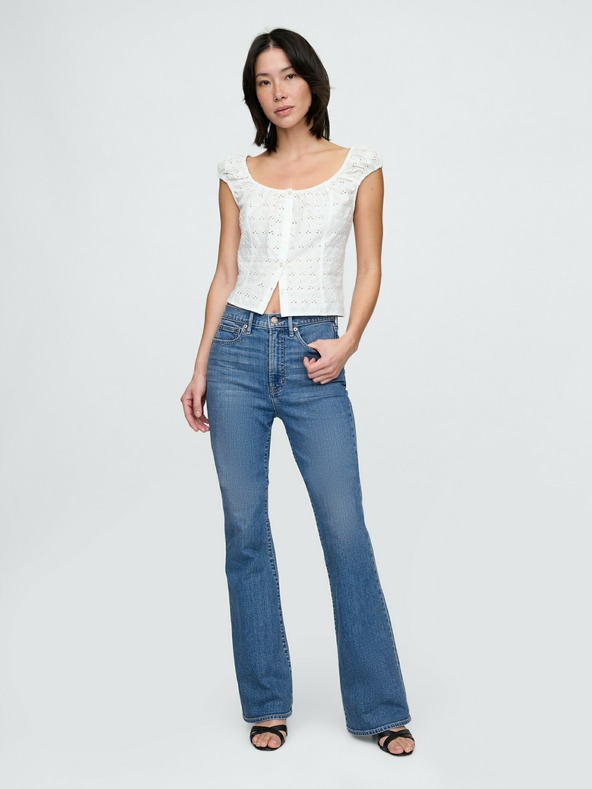 GAP High Rise '70s Flare farmer GAP