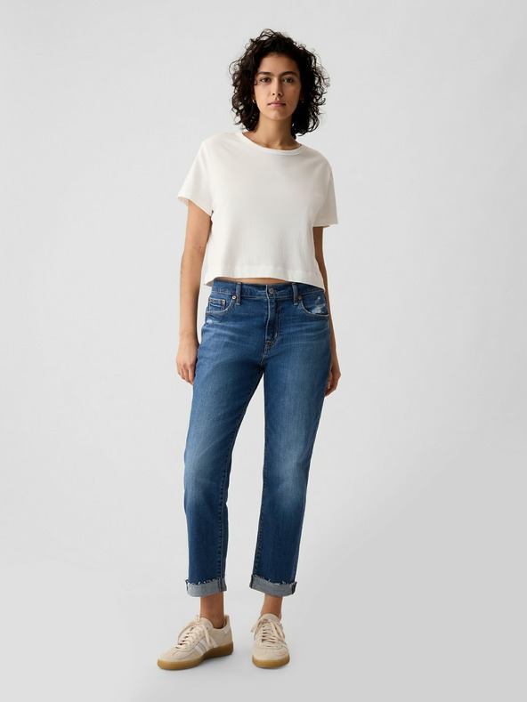 GAP Mid Rise Girlfriend farmer GAP
