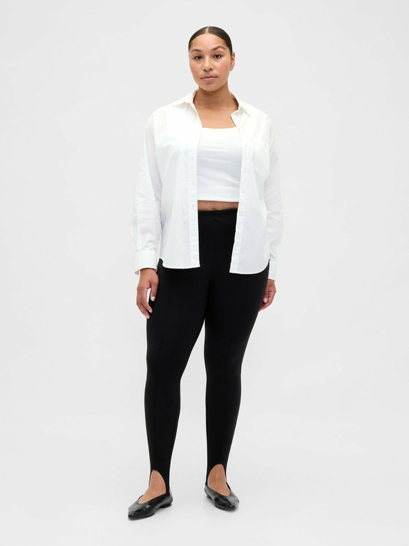 GAP Rugalmas nadrág High Rise Ponte GAP