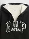 GAP Bélelt Logo Sherpa pulóver GAP