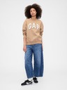 GAP Logós oversized pulóver GAP