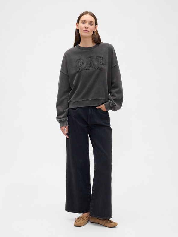 GAP French Terry logós pulóver GAP