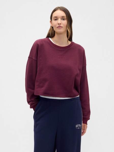 GAP Oversize crop pulóver Heavyweight GAP