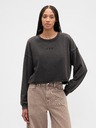 GAP Oversize crop pulóver Heavyweight GAP