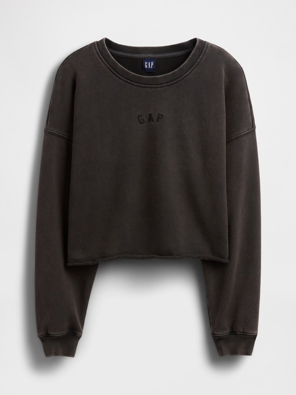 GAP Oversize crop pulóver Heavyweight GAP