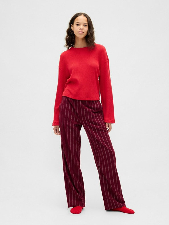 GAP Flanel pizsamanadrág GAP