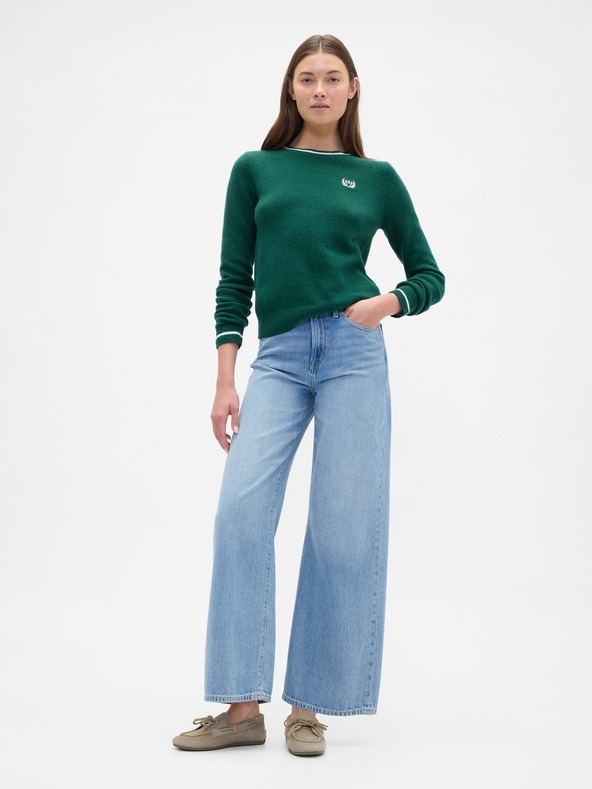 GAP CashSoft logós pulóver GAP