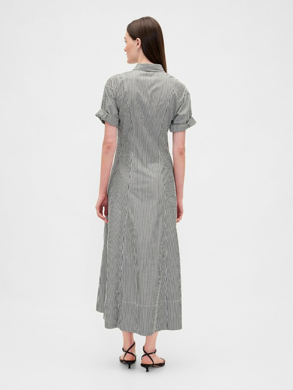 GAP Ing fazonú poplin midi ruha GAP