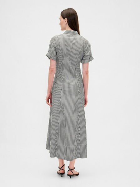 GAP Ing fazonú poplin midi ruha GAP