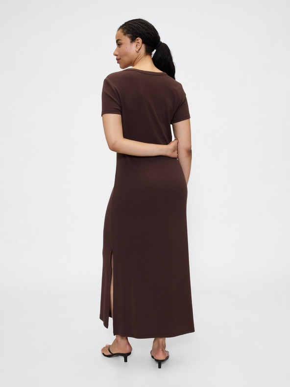 GAP Maxi bordázott ruha GAP