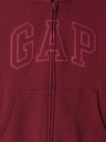 GAP Gyerek pulóver logóval és fleece béléssel GAP