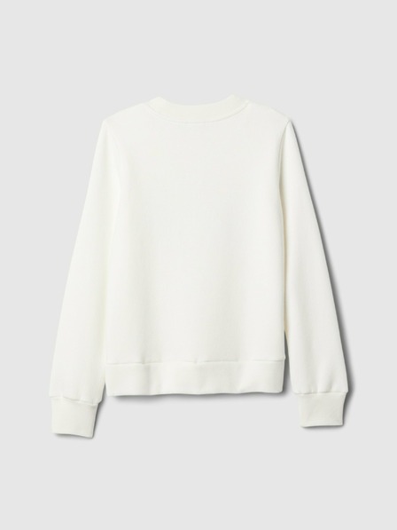 GAP Gyerek pulóver logóval és fleece béléssel GAP