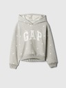 GAP Gyerek pulóver logóval és fleece béléssel GAP
