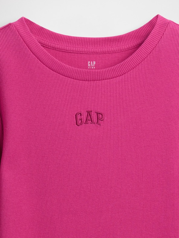GAP Gyerek bordázott póló logóval GAP